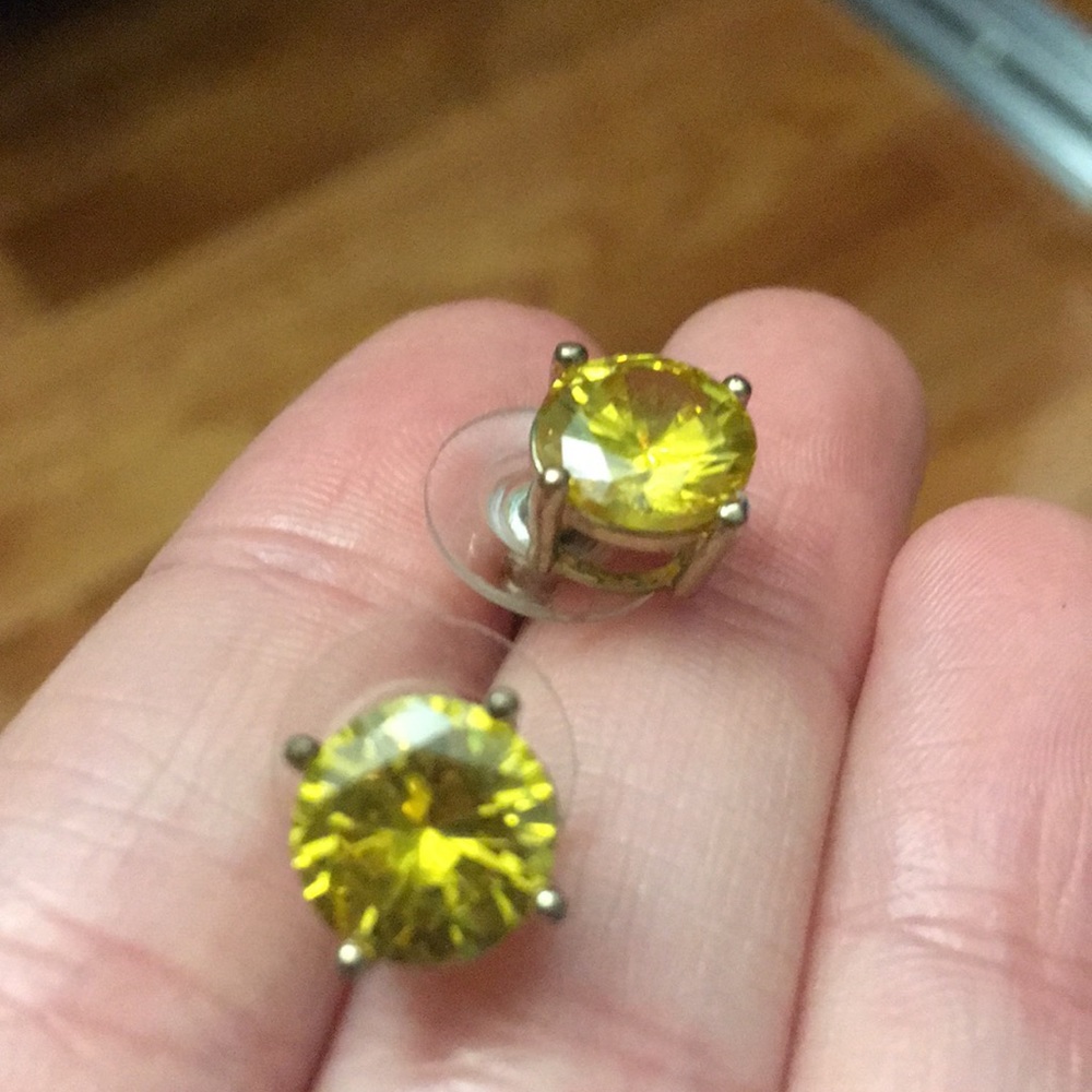 Francesca’s Yellow Stud Earrings